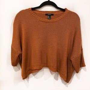 F21 Burnt Orange Top